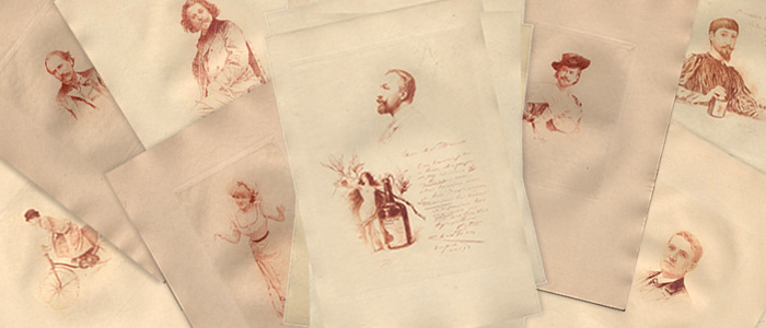 Pochette des 76 sanguines gravées à l'eau-forte par Lalauze,album mariani, en vente sur www.wanted-rare-books/lalauze-sanguines-eaux-forte-album-mariani-1896.htm