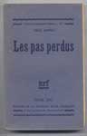 Titre: les pas perdus, Auteur: ANDRE BRETON,  E.O,Gallimard, Paris 1924,NRF,collection Les Documents Bleus, en vente sur www.wanted-rare-books.com/andre-breton-les-pas-perdus.htm